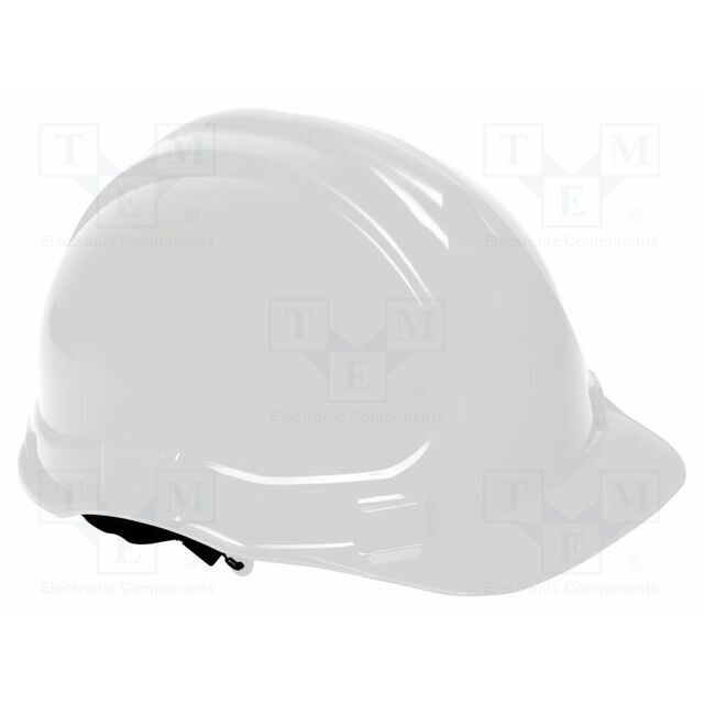 LAHTI PRO Protective helmet; white; HDPE