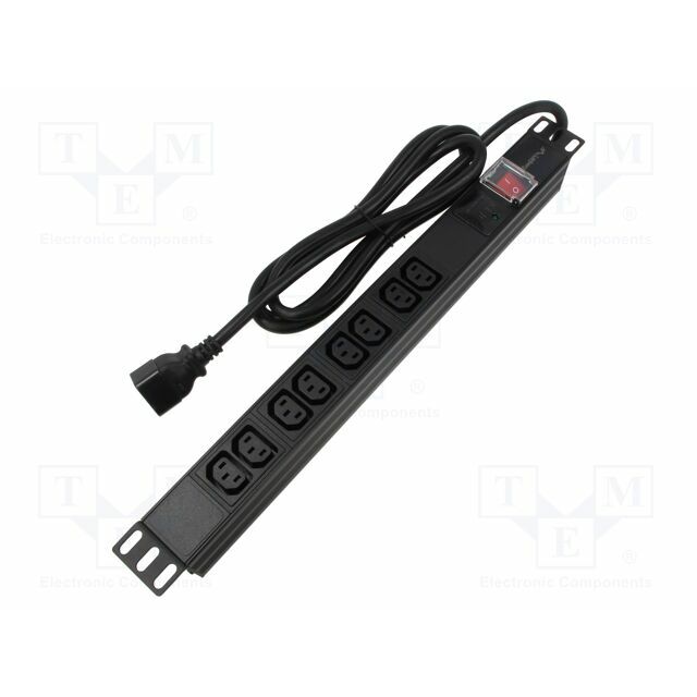 LANBERG Plug socket strip: protective; Sockets: