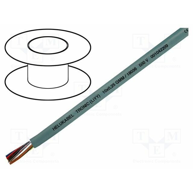 HELU Wire; TRONIC; LiYY; 42x0.25mm2