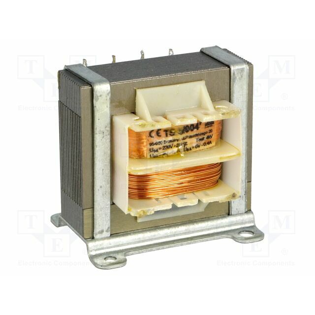 INDEL Transformer: mains; 5VA; 230VAC; 6V