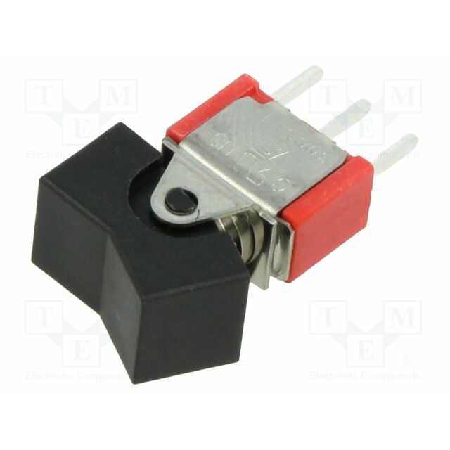 E-SWITCH ROCKER; SPDT; Pos: 2; ON-ON