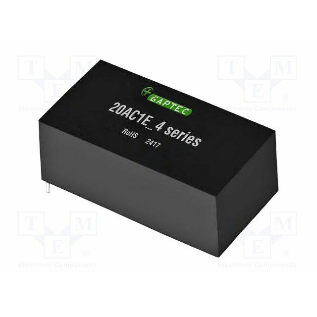 GAPTEC Electronic Converter: AC/DC; 20W; Uin:
