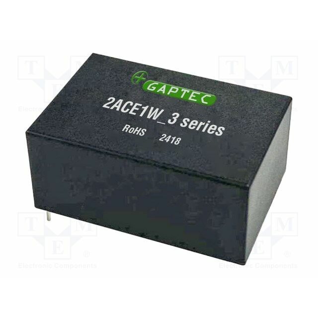 GAPTEC Electronic Converter: AC/DC; 2W; Uin: