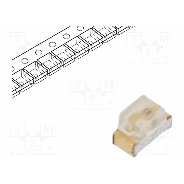 KINGBRIGHT ELECTRONIC LED; red; SMD; 0603