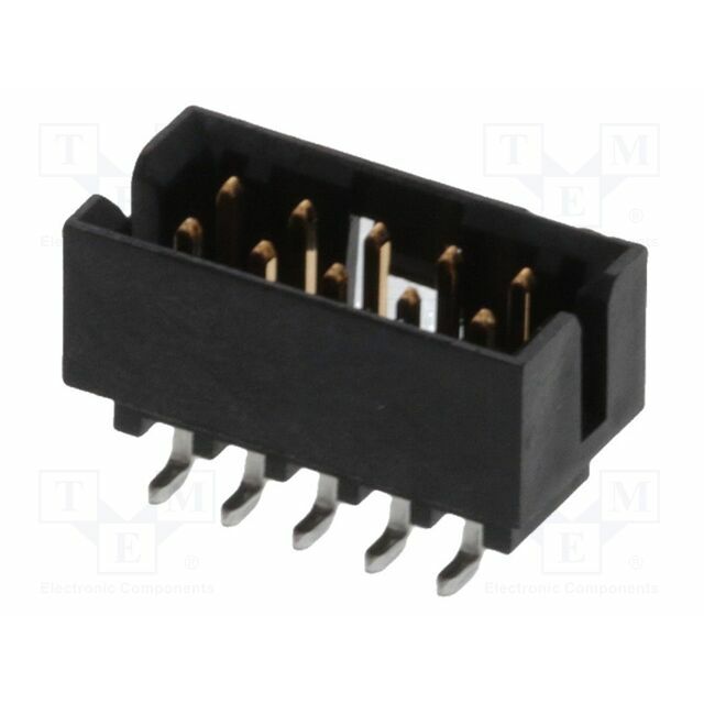 MOLEX Connector: PCB-cable/PCB; male; PIN: 10