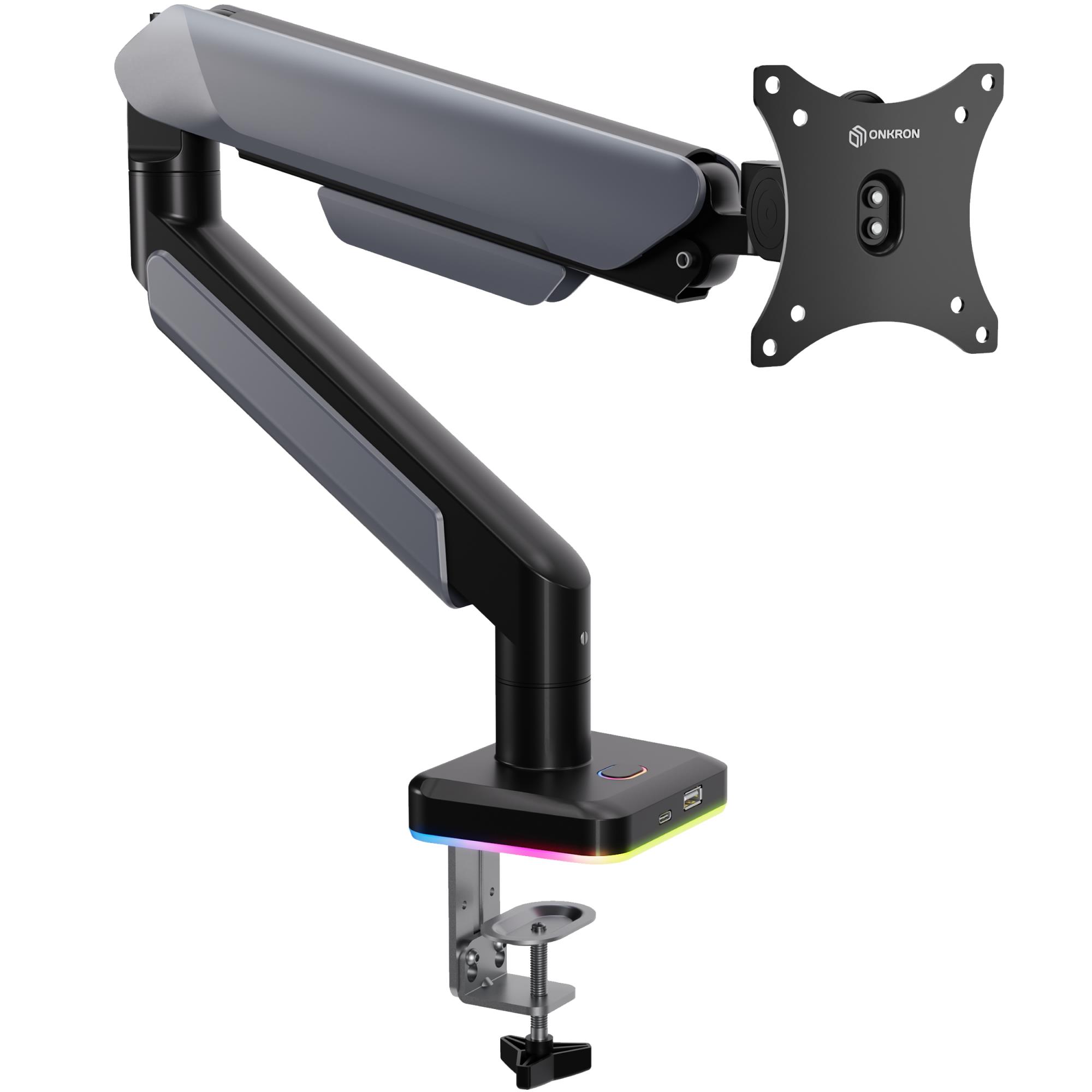 MONITOR ACC DESK MOUNT/15-42" BLK/WHT G110-BW