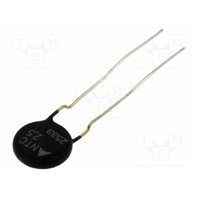 TDK Thermistor: NTC; 2.5Ω; Ø: