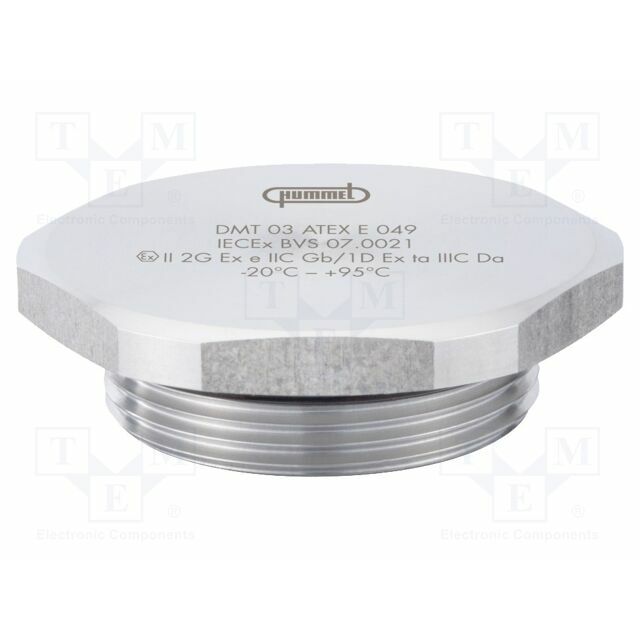 Stopper; M50; 1.5; IP68; stainless