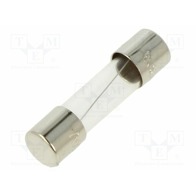 EATON/Bussmann Fuse: fuse; 5x20mm; cylindrical,glass