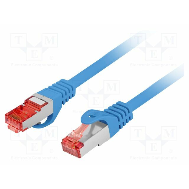 LANBERG Patch cord; S/FTP; Cat 6
