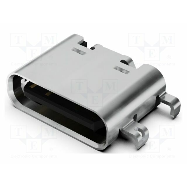 GCT Connector: USB C; socket; SMT