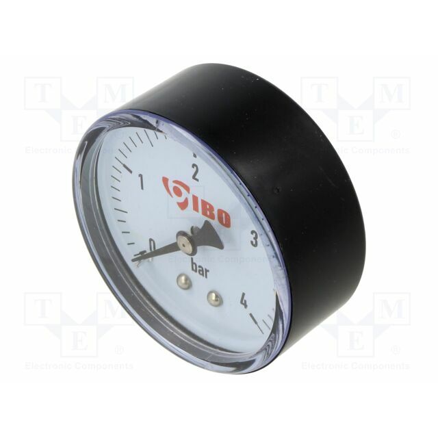 Manometer; G 1/4"; 0÷4bar; water; 60mm