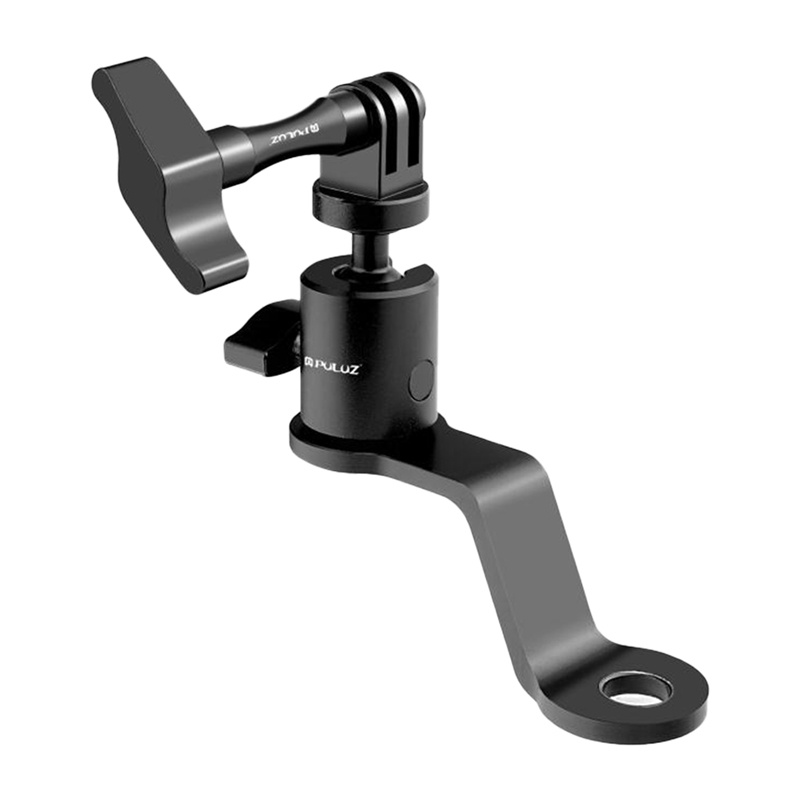 PULUZ Aluminum Motorcycle Mirror Camera Mount