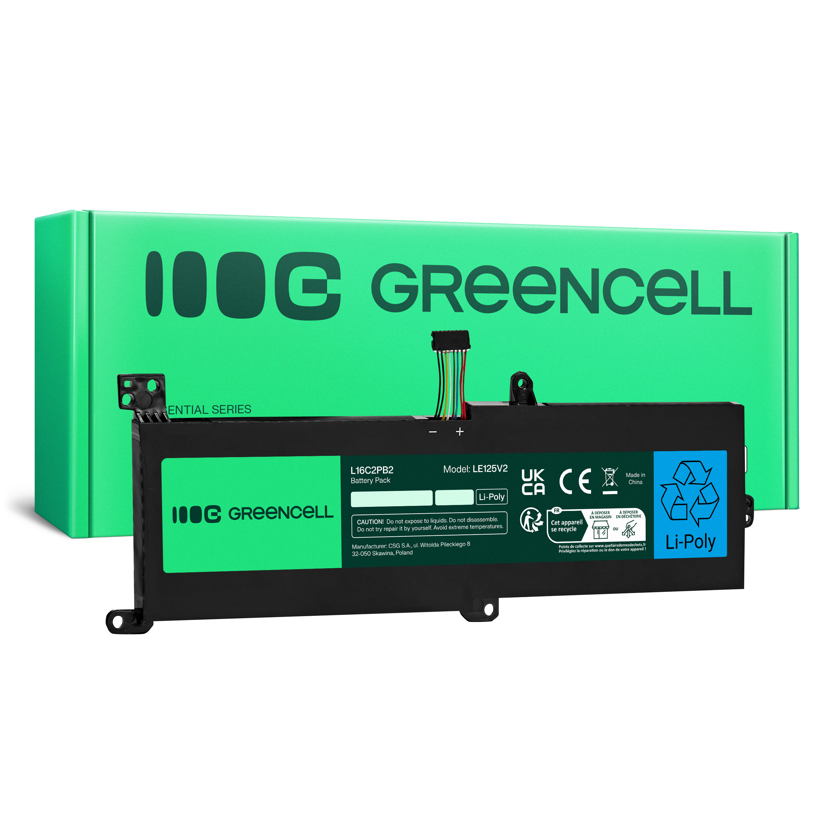 Green Cell L16C2PB2 L16M2PB1 battery for
