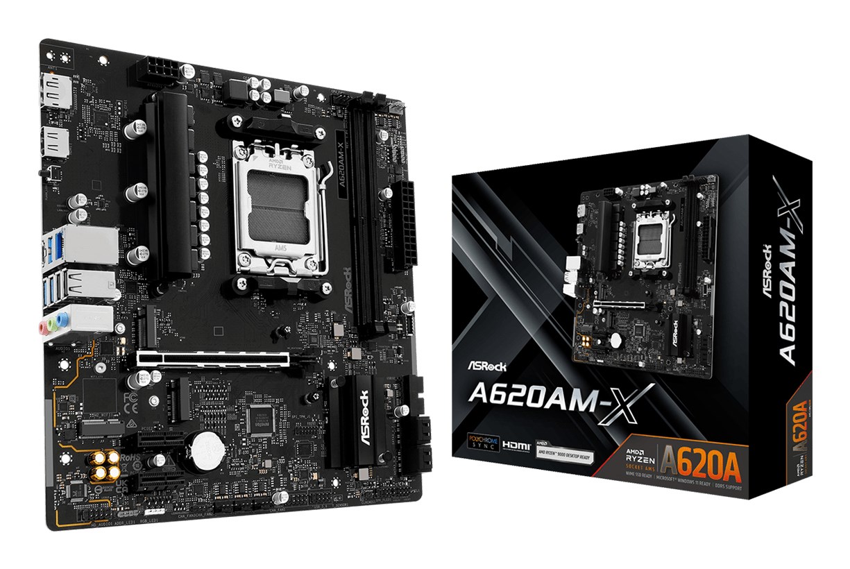 Asrock A620AM-X motherboard AMD A620 Socket