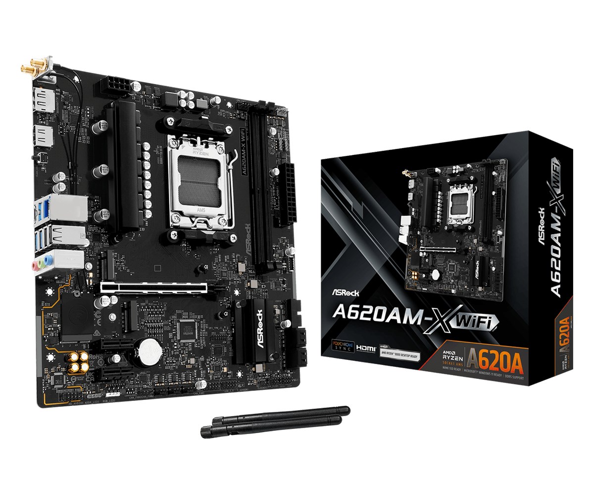 Asrock A620AM-X WiFi AMD A620A Socket