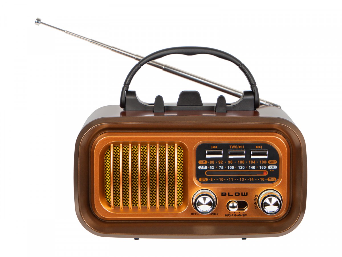 BLOW Portable analog AM/FM radio RA16