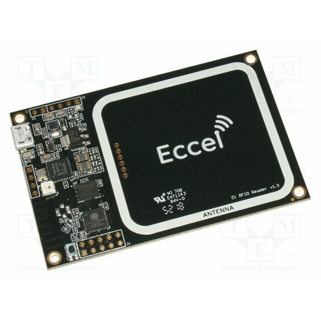 ECCEL RFID reader; 3÷5.5V; GPIO