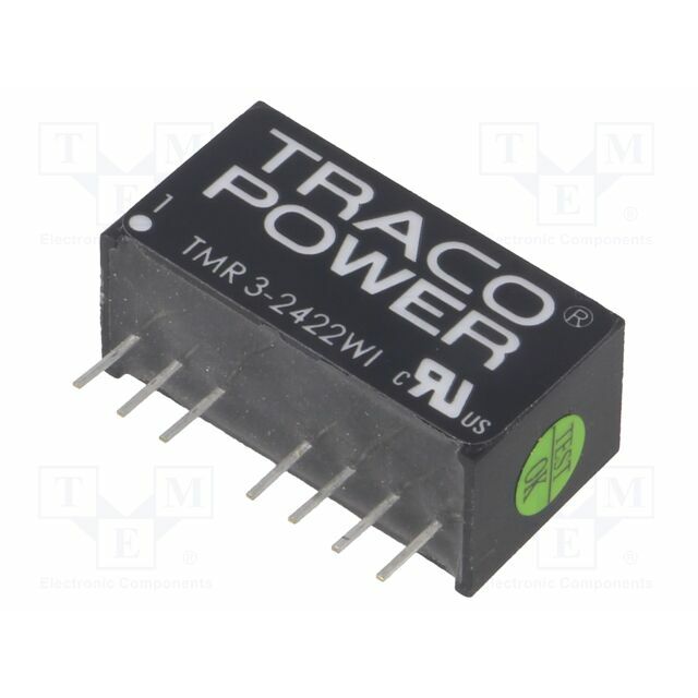 TRACO POWER Converter: DC/DC; 3W; Uin: