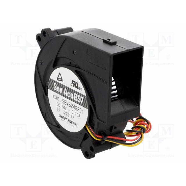SANYO DENKI Fan: DC; Ø97x33mm; blower