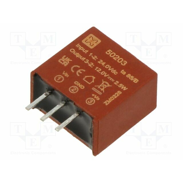 Converter: DC/DC; 2.5W; Uin: 16÷36VDC