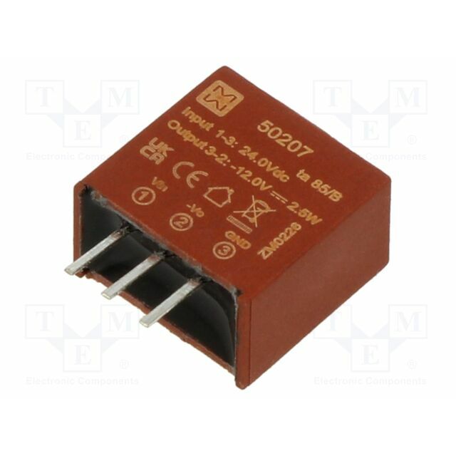 Converter: DC/DC; 2.5W; Uin: 16÷36VDC