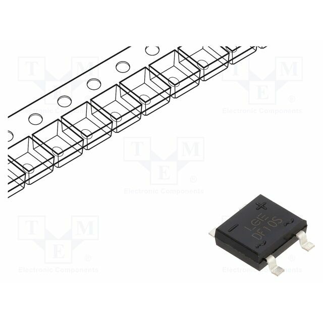 AKYGA SEMI Bridge rectifier: single-phase; 1kV