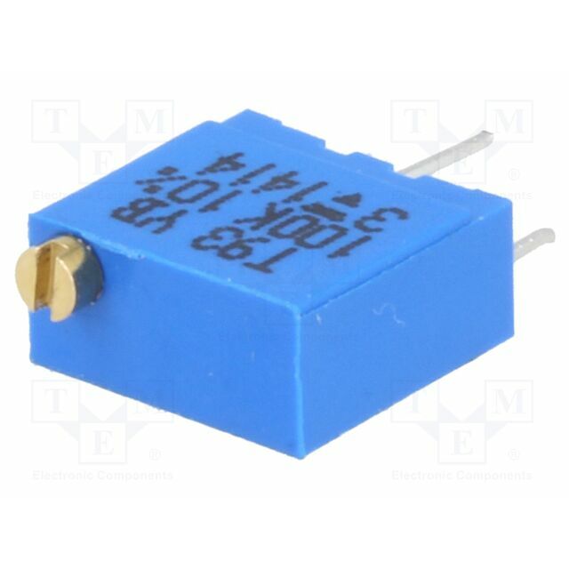 VISHAY Potentiometer: mounting; 100kΩ; multiturn; 500mW