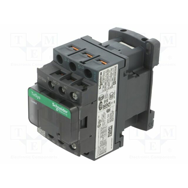SCHNEIDER ELECTRIC Contactor: 3-pole; NO x3