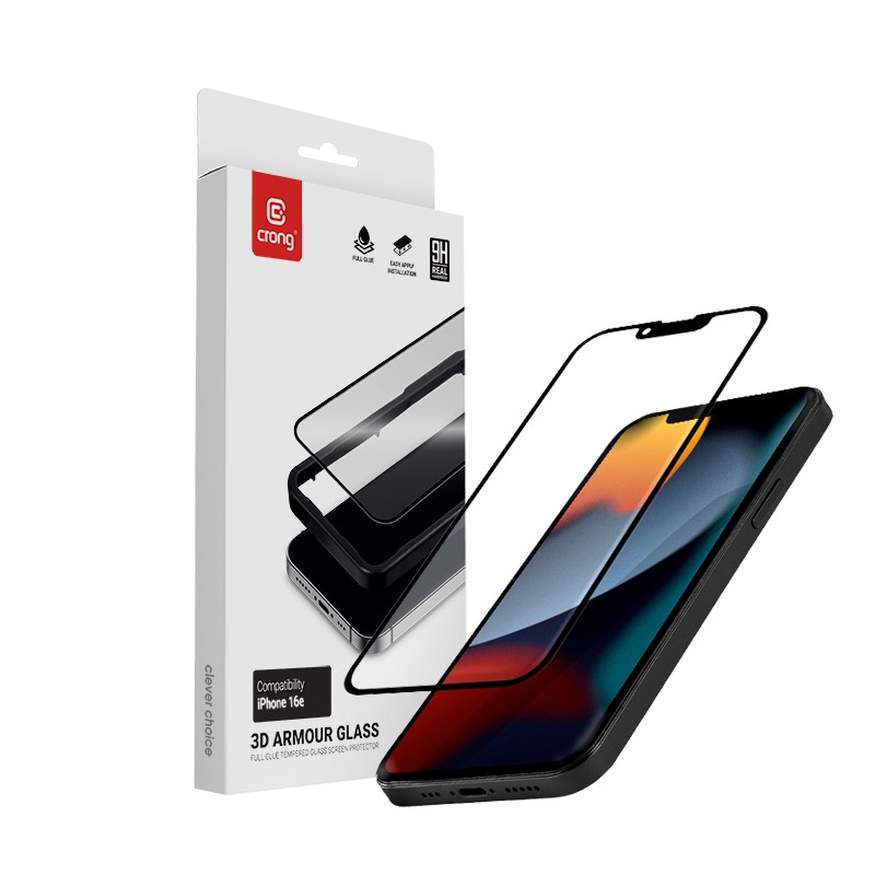 CRONG Tempered glass iPhone 17e /
