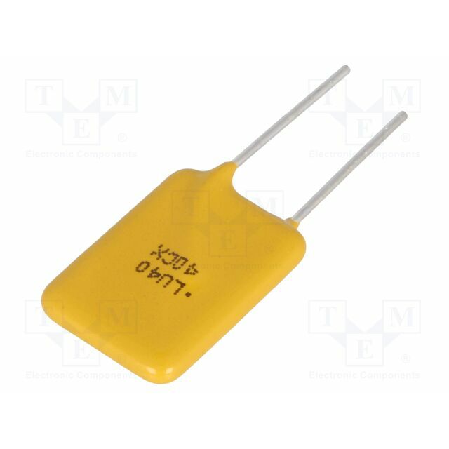 ECE Fuse: PTC polymer; THT; 400mA