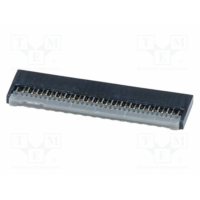 MOLEX Connector: FFC/FPC; gold-plated; SMT; 200mA