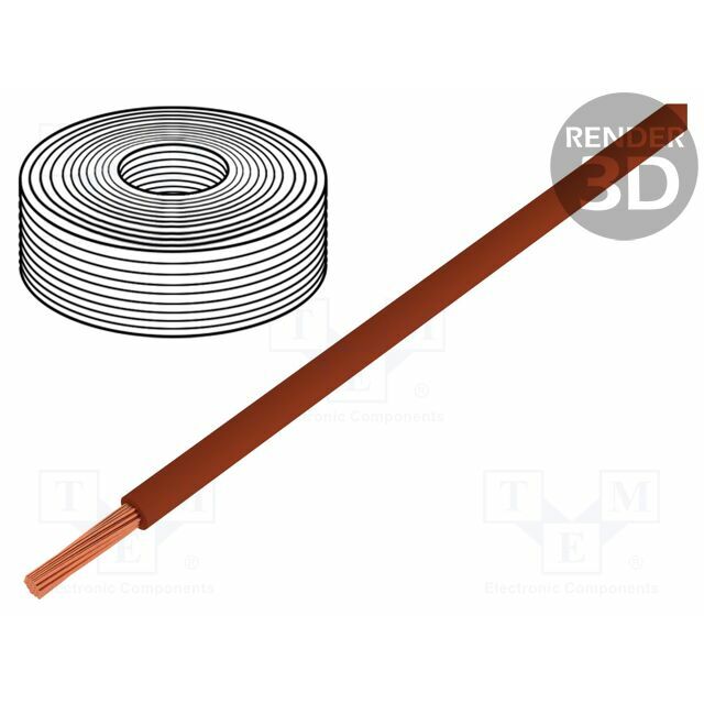 Wire; H07V2-K; stranded; Cu; 4mm2; PVC