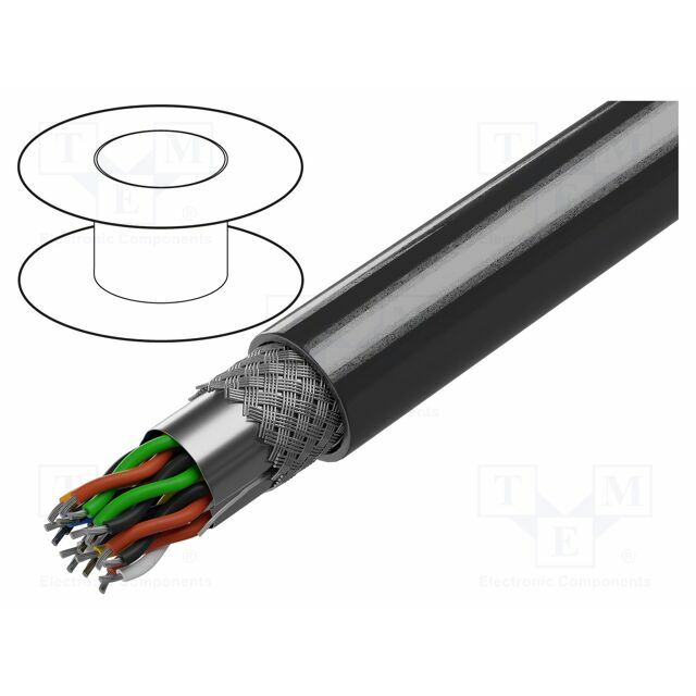 BELDEN Wire; 7x2x28AWG; stranded; Cu; PVC