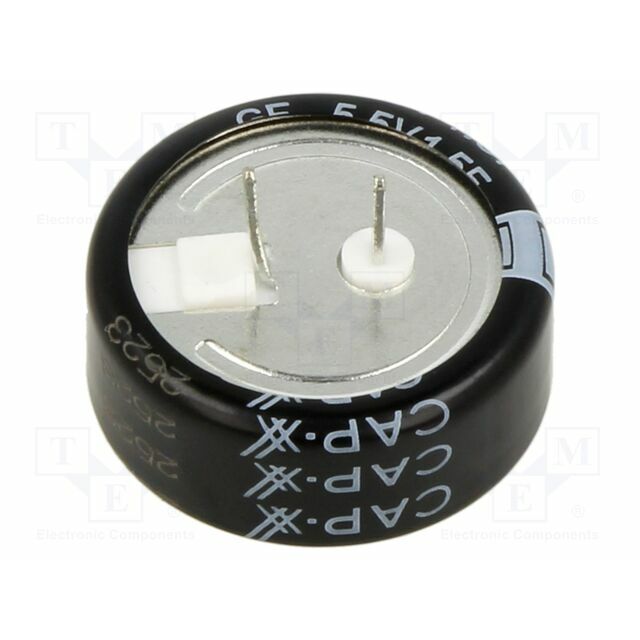 CAP-XX Supercapacitor; THT; 1.5F; 5