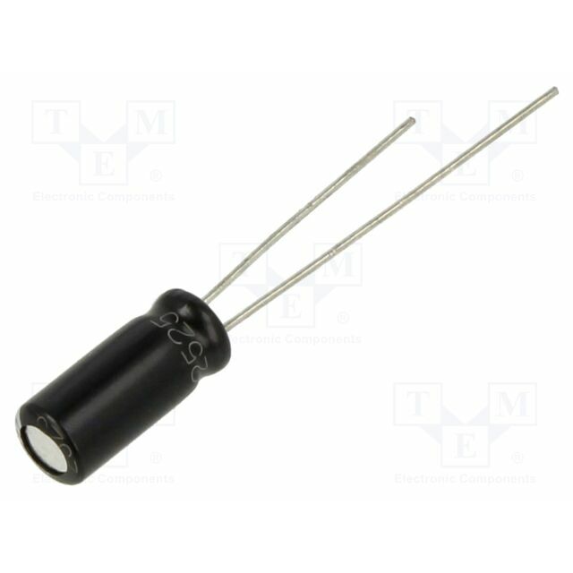 CAP-XX Supercapacitor; THT; 500mF; 2.7VDC