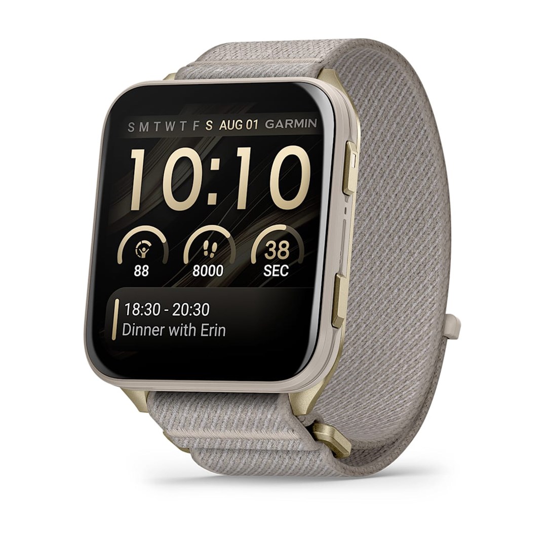 Viedpulkstenis Garmin Venu X1 Soft Gold