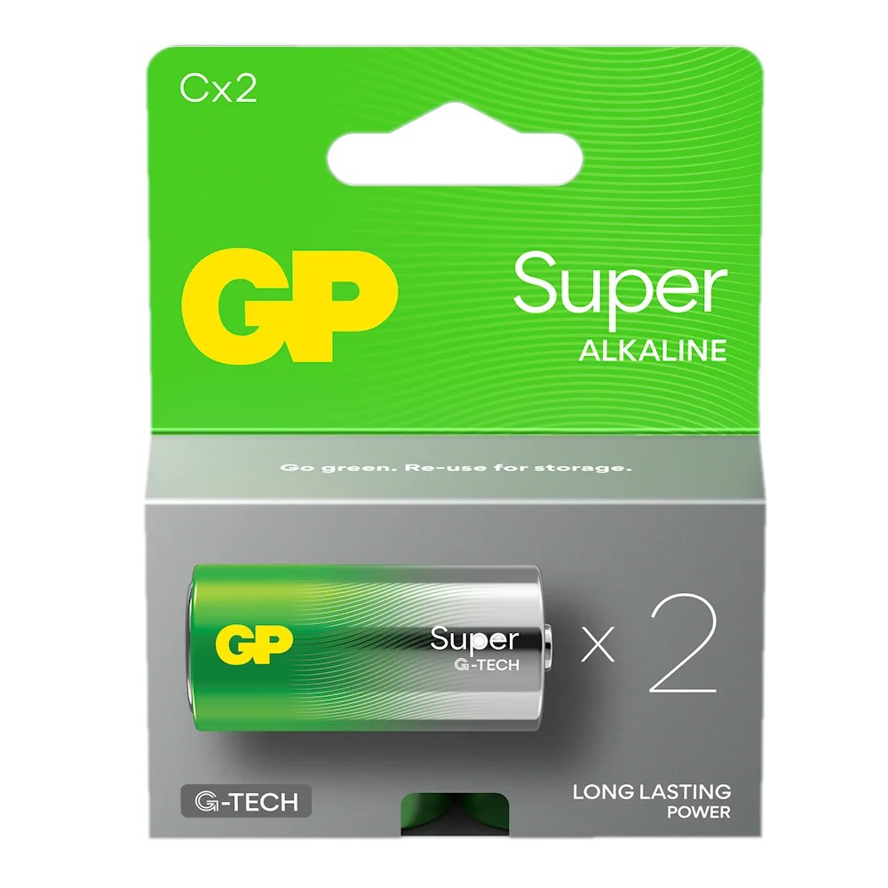 LR14 2BL GP Super Alkaline (G-TECH)