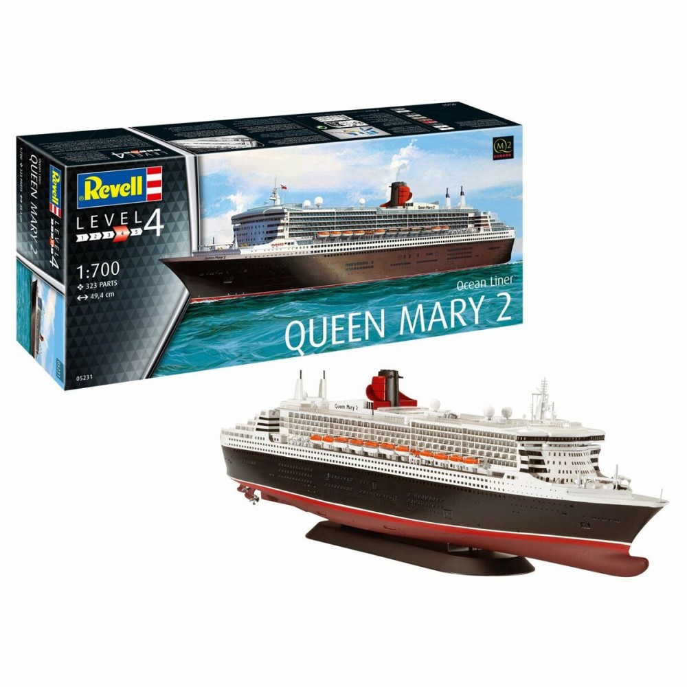 REVELL Pasažieru kuģis Queen Mary 2