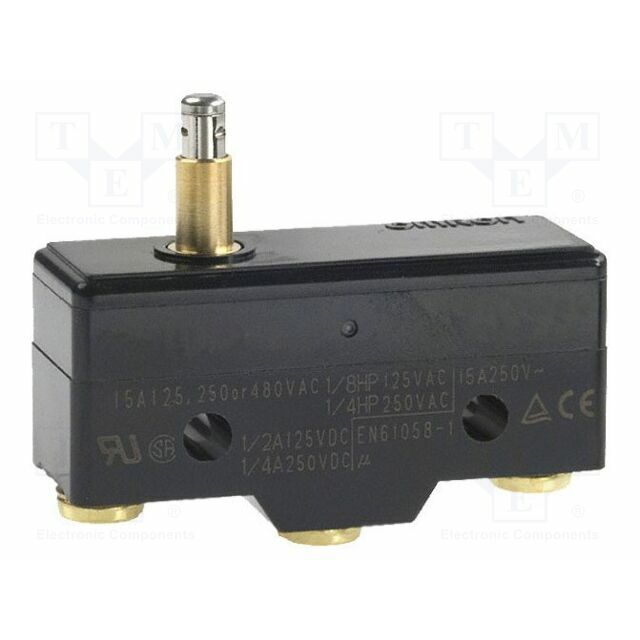 OMRON Microswitch SNAP ACTION; 15A/250VAC; 6A/30VDC