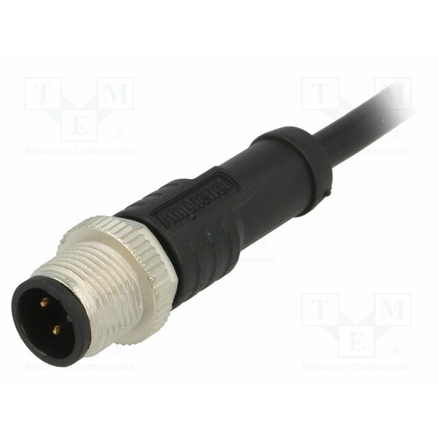 AMPHENOL LTW Connector: M12; plug; male