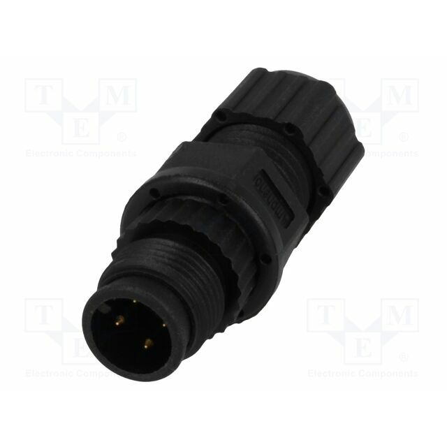 AMPHENOL LTW Connector: M12; plug; PIN: