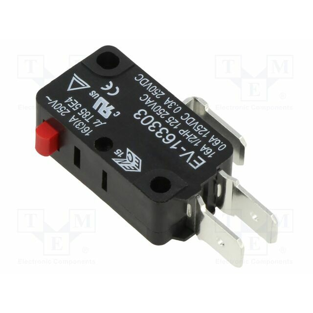 ECE Microswitch SNAP ACTION; 16A/250VAC; 0