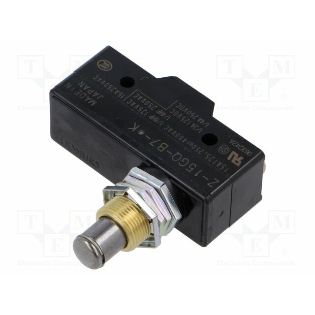OMRON Microswitch SNAP ACTION; 15A/250VAC; 6A/30VDC