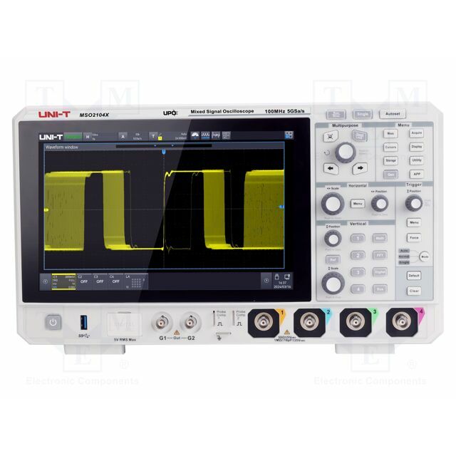 UNI-T Oscilloscope: digital; Ch: 4; 100MHz