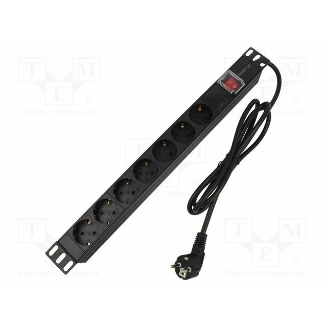 LANBERG Plug socket strip: protective; Sockets: