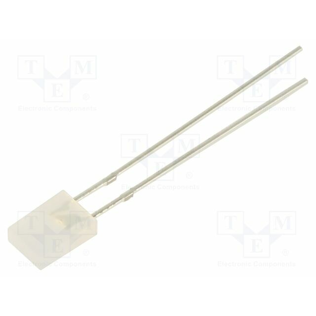 OPTOSUPPLY LED; yellow green; rectangular; 2x5x7mm