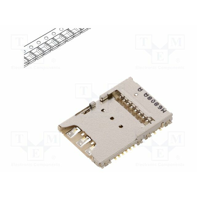MOLEX Connector: for cards; PIN: 14