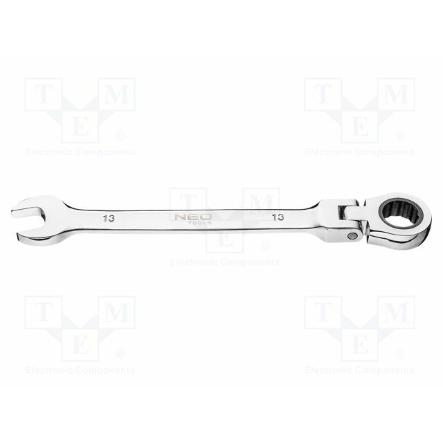 NEO TOOLS Wrench: combination spanner; rattle