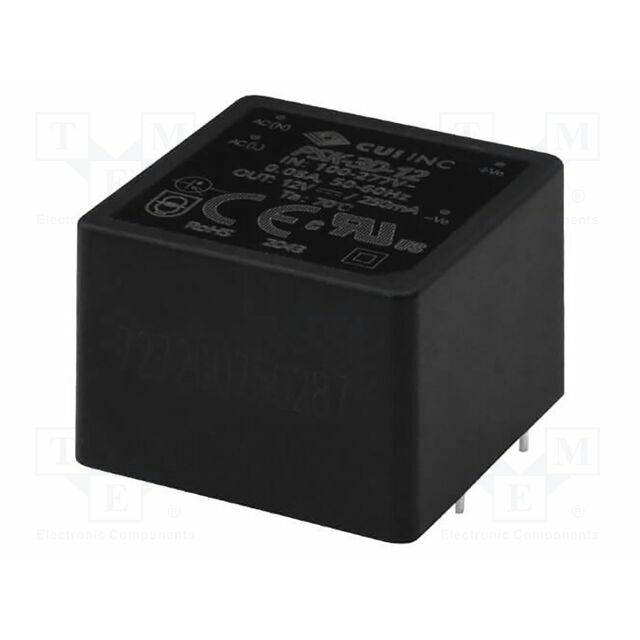 Converter: AC/DC; 3W; Uin: 85÷305VAC; Iout: